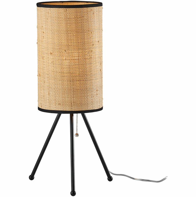Adesso 381601 Huey Modern Black Accent Table Light ADE381601