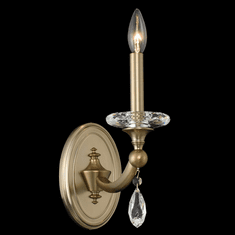 Allegri 012121-045-FR001 Floridia Matte Brushed Champagne Gold Wall Sconce