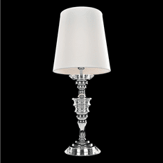 Allegri 027790-010-FR001 Cosimo Polished Chrome Firenze Clear Table Light