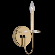 Allegri 031221-041-FR001 Bolivar Champagne Gold Wall Light Fixture