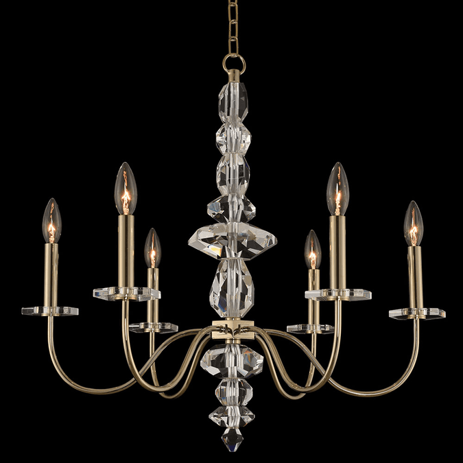 Allegri 031250-041-FR001 Bolivar Champagne Gold Mini Chandelier Lamp