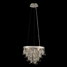 Allegri 031950-010-FR001 Carmella Chrome Pendant Lighting Fixture / Ceiling Lighting