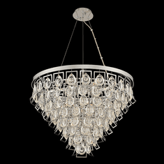 Allegri 031951-010-FR001 Carmella Chrome Hanging Pendant Light / Ceiling Light Fixture