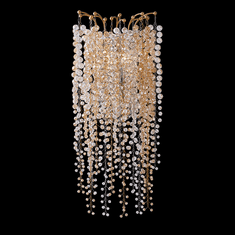 Allegri 040523-062-FR008 Fuji True Brass Wall Sconce