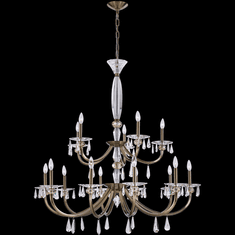 Allegri 046178-039-FR001 Passo Brushed Brass Chandelier Light