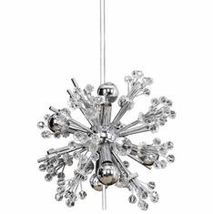 Allegri 11631-010-FR001 Constellation Crystal Chrome 13" Drop Lighting