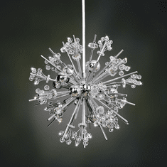 Allegri 11632-010-FR001 Constellation Crystal Chrome 19" Pendant Lighting Fixture