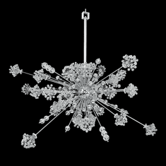 Allegri 11635-010-FR001 Constellation Crystal Chrome 47" Hanging Light