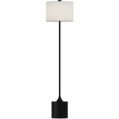 Alora Mood FL418761MBIL Issa Modern Matte Black Floor Lamp