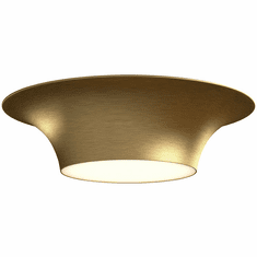 Alora Mood FM523016BG Emiko Modern Brushed Gold 16" Ceiling Lighting Fixture