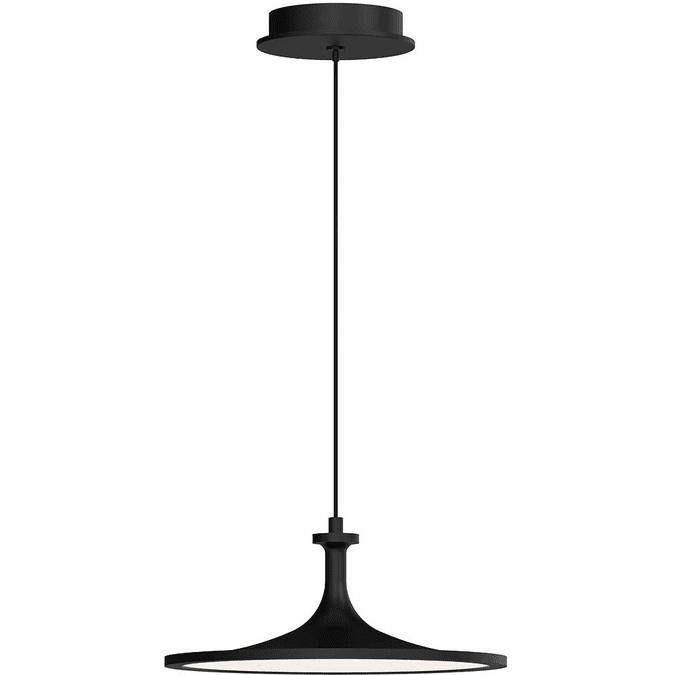 Alora Mood PD418012MB-UNV Issa Modern Matte Black LED Mini Ceiling Light Pendant