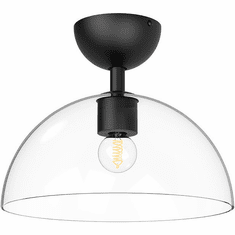 Alora Mood SF563012MBCL Jude Contemporary Matte Black Ceiling Lighting