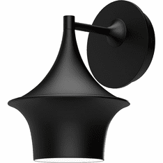 Alora Mood WV523007MB Emiko Contemporary Matte Black Lamp Sconce