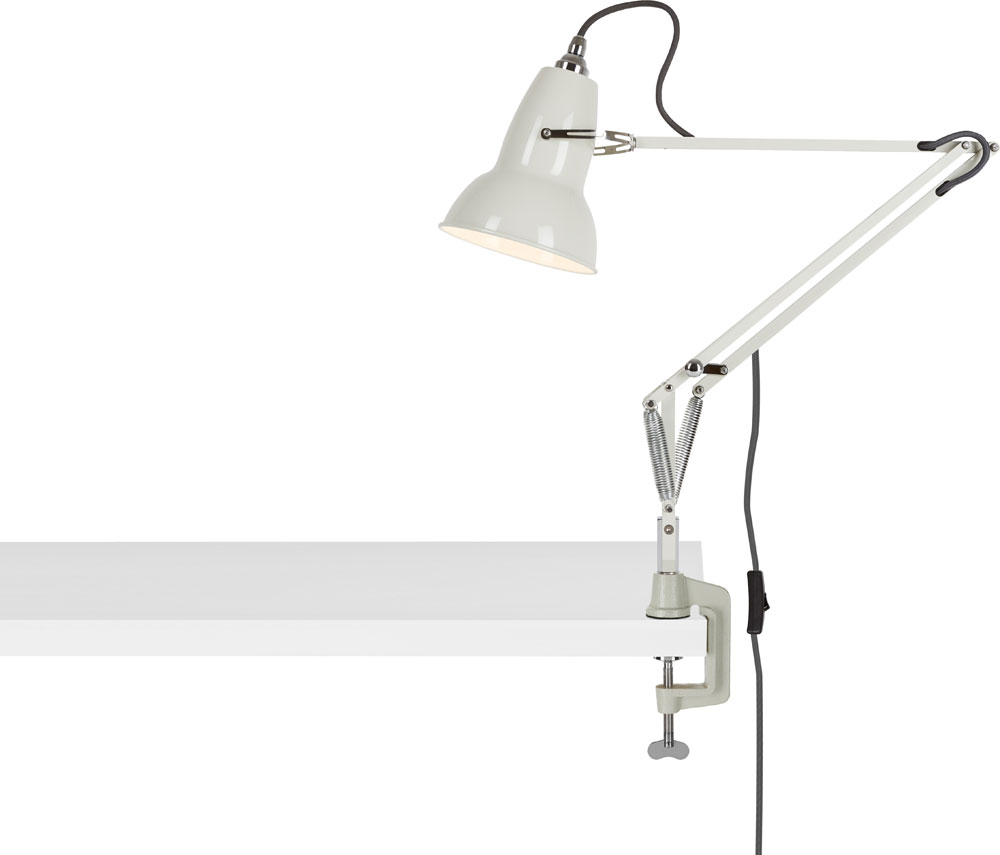 Anglepoise 32397 Original 1227 Contemporary Linen White Task Lighting w ...