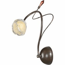Arnsberg 213110124 Caprice Contemporary Bronze Wall Sconce