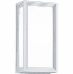 Arnsberg 228060101 Timok Modern White Exterior Wall Sconce Light