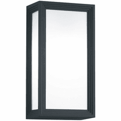 Arnsberg 228060142 Timok Modern Charcoal Exterior Wall Lamp