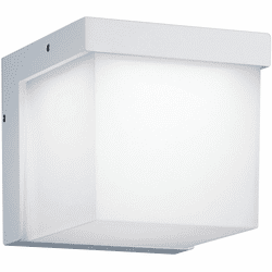 Arnsberg 228260101 Yangtze Contemporary White LED Exterior Sconce Lighting
