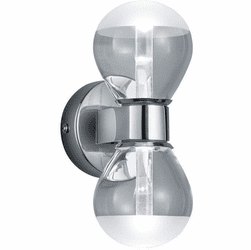 Arnsberg 282810206 H2O Bulb Contemporary Chrome LED Bathroom Vanity Light
