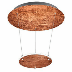 Arnsberg 323810109 Zenith Modern Copper / Silver LED Hanging Pendant Lighting