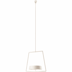 Arnsberg 327580101 Alessandro Volta Modern White LED Mini Drop Lighting Fixture