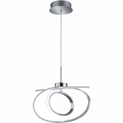 Arnsberg 374910106 Coronado Contemporary Chrome LED Lighting Pendant