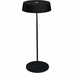 Arnsberg 527580102 Alessandro Volta Modern Black LED Table Lighting