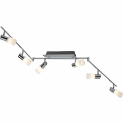 Arnsberg 821410605 Dallas Modern Brushed Aluminum LED Track Lighting