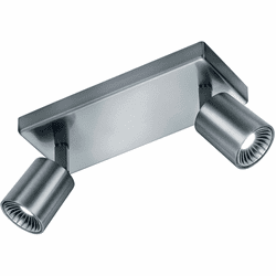 Arnsberg 829210207 Cayman Contemporary Satin Nickel LED Overhead Lighting Fixture