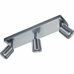 Arnsberg 829210307 Cayman Modern Satin Nickel LED Ceiling Light