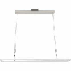 Arnsberg Z2048.1.92 Line Modern Satin Nickel/ Chrome LED 40" Kitchen Island Light