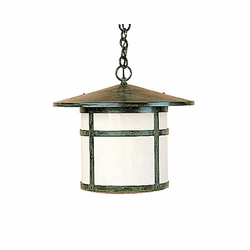 Arroyo Craftsman BH-11 Berkeley Outdoor Chain Hung Pendant Light - 10.125 inches tall