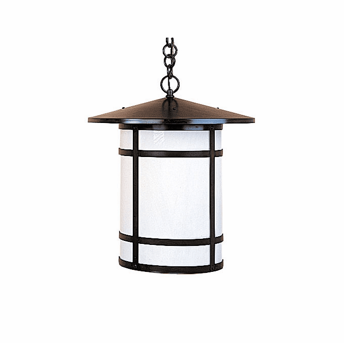 Arroyo Craftsman BH-14L Berkeley Outdoor Chain Hung Pendant Light - 16.625 inches tall