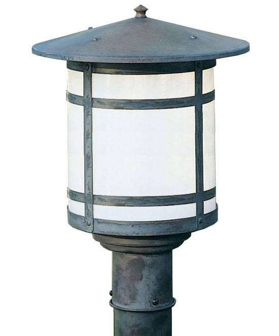 Arroyo Craftsman BP11L Berkeley Outdoor Lighting Post 11.875 inches