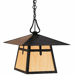 Arroyo Craftsman CH-15 Carmel Craftsman Outdoor Chain Hung Pendant - 15 inches wide