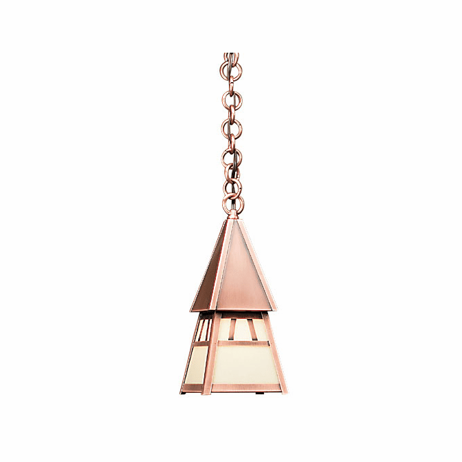 Arroyo Craftsman DH-4 Dartmouth Craftsman Indoor/Outdoor Pendant Light - 5 inches wide