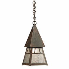 Arroyo Craftsman DH-6 Dartmouth Craftsman Indoor/Outdoor Pendant Light - 7.5 inches wide