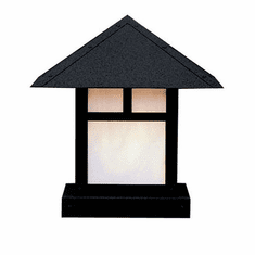 Arroyo Craftsman EC-9 Evergreen Craftsman Outdoor Pier Mount Light - 9 inches wide