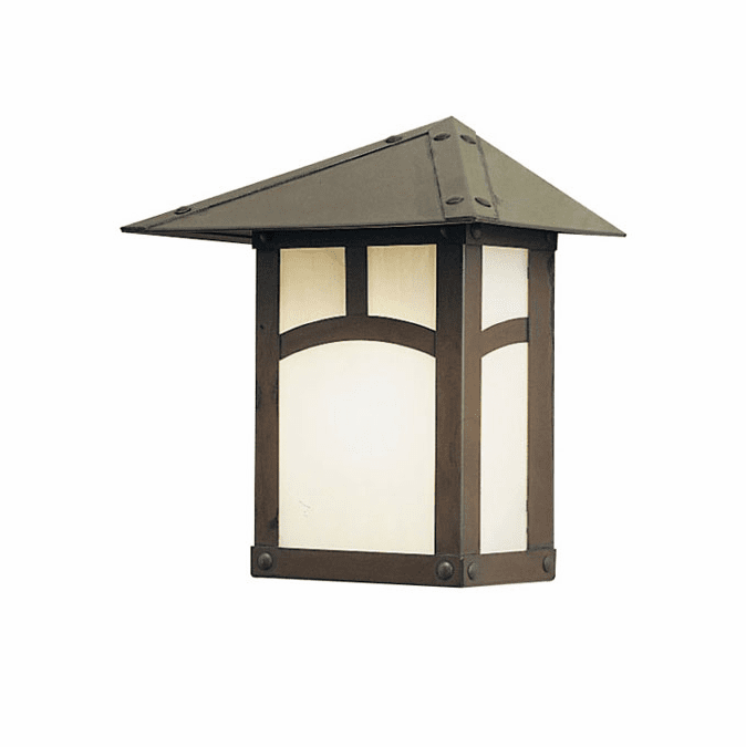 Arroyo Craftsman EW-7 Evergreen Craftsman Outdoor Wall Sconce - 7.75 inches tall