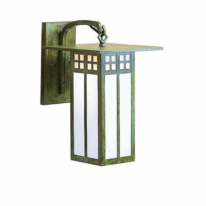 Arroyo Craftsman GB-9L Glasgow Craftsman Outdoor Wall Sconce - 15.125 inches tall