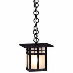 Arroyo Craftsman GH-6 Glasgow Craftsman Outdoor Hanging Pendant - 43.125 inches tall