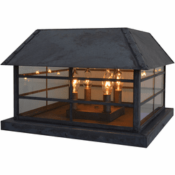 Arroyo Craftsman HAC Hampton Exterior Column Mount