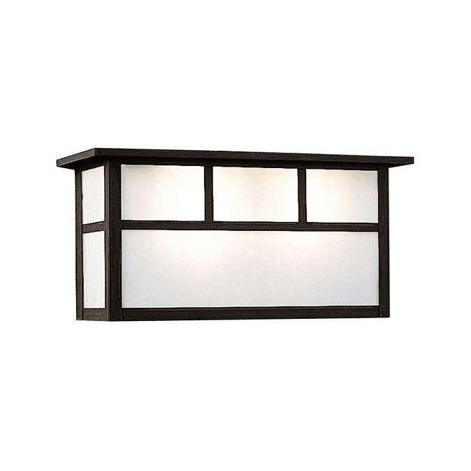 Arroyo Craftsman HS-14S Huntington Craftsman Outdoor Wall Sconce - 13.5 inches wide