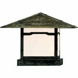 Arroyo Craftsman MC-12 Monterey Craftsman Outdoor Pier Mount - 12 inches wide