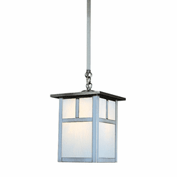Arroyo Craftsman MSH-10 Mission Craftsman Outdoor Hanging Pendant Light - 10 inches wide