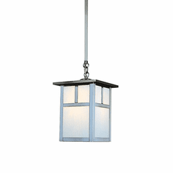 Arroyo Craftsman MSH-6 Mission Craftsman Outdoor Hanging Pendant Light - 6 inches wide