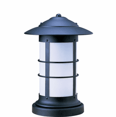 Arroyo Craftsman NC-9L Newport Nautical Outdoor Pier Mount - 13.25 inches tall