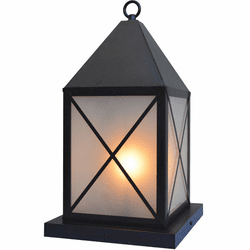 Arroyo Craftsman NOC-8 Nottingham Traditional Exterior 8" Pier Mount