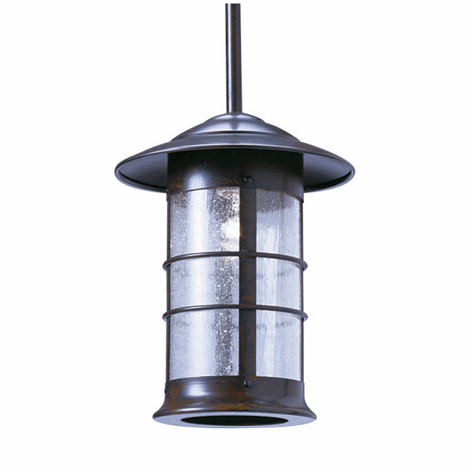 Arroyo Craftsman NSH-14L Newport Nautical Outdoor Hanging Pendant Light - 41.375 inches tall