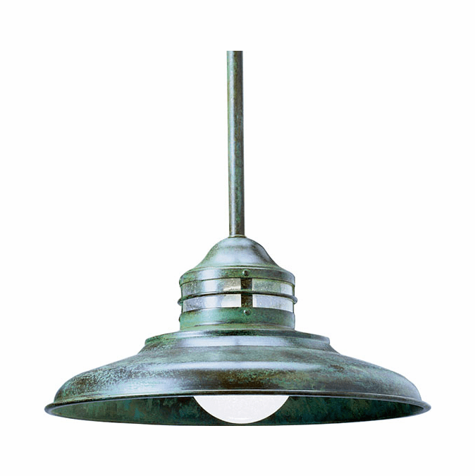 Arroyo Craftsman NSH-17 Newport Nautical Outdoor Hanging Pendant Light - 32 inches tall